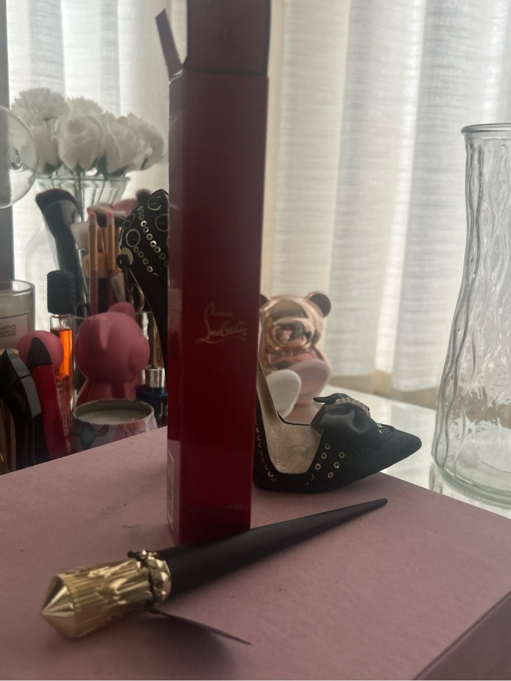 Christian Louboutin rouge stiletto Latick Redwood 157 L